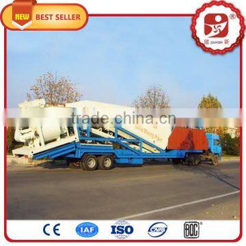 Movable Sand cement mixing machine YHZS50 mobile concrete mix plant