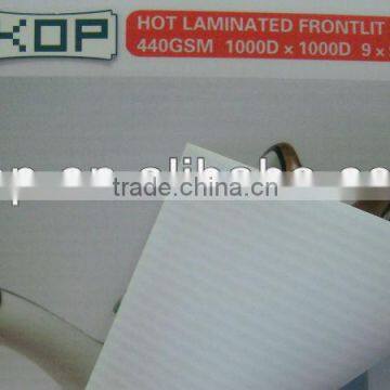 PVC Laminated flex banner--frontlit 1000D*1000D 9*9 440gsm
