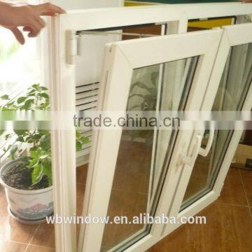 Good Quality Private Custom Designs Double/triple Insulating Glass PVC/UPVC Tilt&turn Windows photo-3