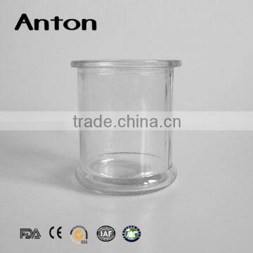 Clear Glass Candle Container Home Decor and Floating Candles photo-3