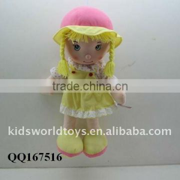 Lovely cotton rag doll