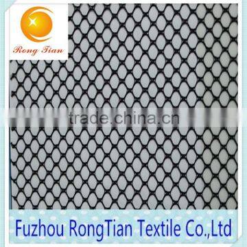 Wholesale 100% polyester hexagonal mesh fabric for bags