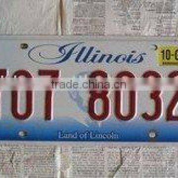 car number plate