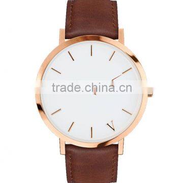 High Quality Brand Luxury Customized watches Men Women watches with your own logo for leather Quartz Clock