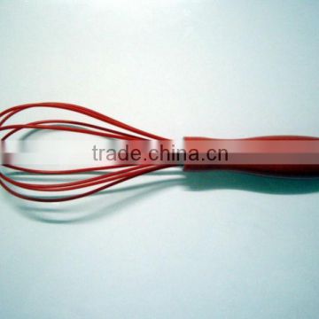 high quality plastic handle silicone egg beater