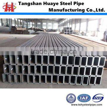 Tangshan rectangular steel pipe sale factory welded steel rectangular pipes best price