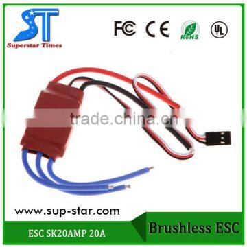 Wholesale Price Esc Brushless 2-3s SimonK 10A 20A 30A 40A 12A Brushless ESC With 2A BEC