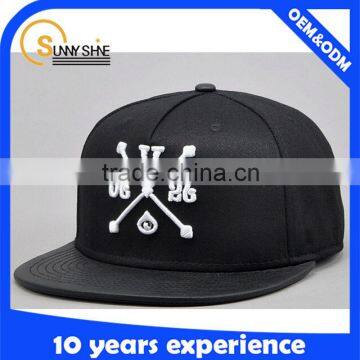 High Quality Custom Plain Snapback Caps