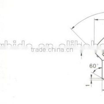 HIP sintered carbide auger drill bit for coal mining tools