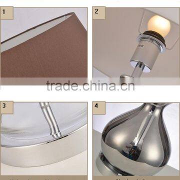 Zhongshan Lighting Restaurant Metal Table Lamp, Office Table Lamp for Hotel Home Decoration Supplier's Choice