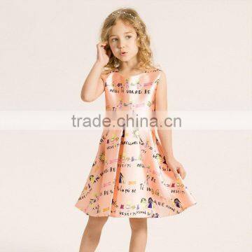 guangzhou dorissacn Cotton girl daily wear dress african