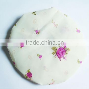 Dacron shower cap,bathing cap ,waterproof material