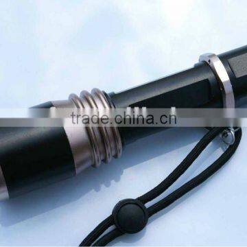 cree xml t6 zoomable aluminum alloy led torch