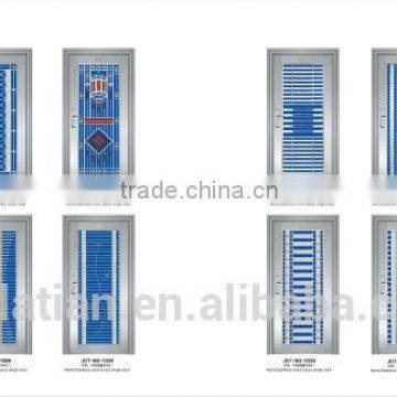 stainless steel entry door