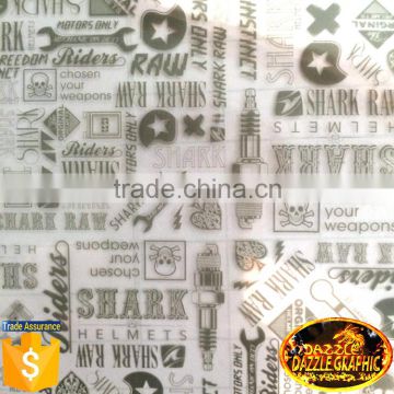 Good Value Dazzle Graphic Transparent Feature Design Hydrographic Film No.DGDAS090 Blank Water Transfer Printing Film