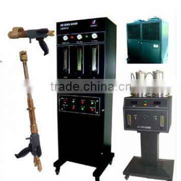 Hot metal spraying/coating machine/equipment