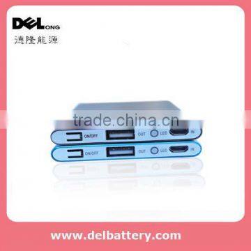 Super thin Lithium polymer battery 2700mah portable power bank charger