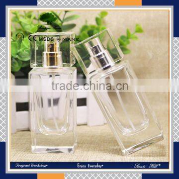 50ml high quality glass custom made home luxury perfume sprayer bottle