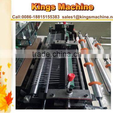 Automatic Garbage Shopping Bags Machine Cutter (Poly PE U-Shaped Bags T-Shirt Bag Linked Bag)(Kings brand)