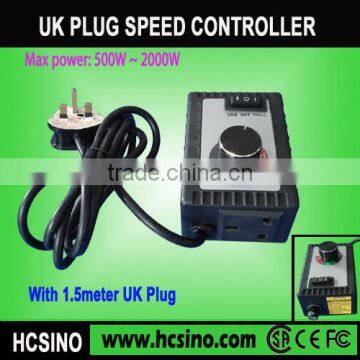 230V Hydroponic ventilation UK Fan Speed regulator