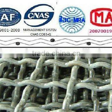 2014 hot sale intermediate crimped wire mesh