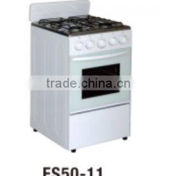 FS50-11 Stainless Steel 4 Gas Burners of Free Standing Gas Cooker Oven