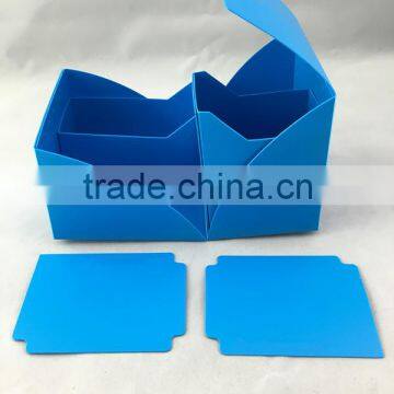 Dual Deck Box With Different Color for 120 Game Card With Sleeves