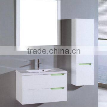 MDF wall hung bathroom cabinet