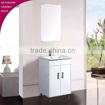 ROCH 408 Simple Design PVC Bathroom Vanity Ceramic Wash Basin