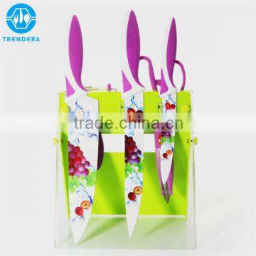 Promotional Cheap Price Printed Color 420 Stainless Steel Knife photo-5