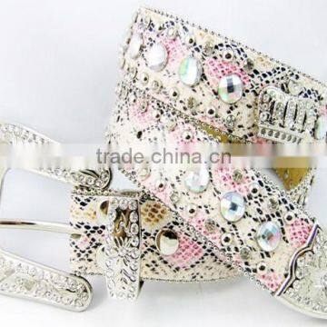Women Rhinestone Belts Rhinestone Concho Belt