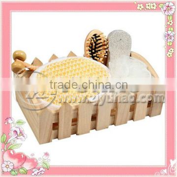 2012 Hotsell Fence Shape Wooden Tube Bath Products