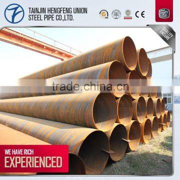 astm a36 ssaw steel pipe