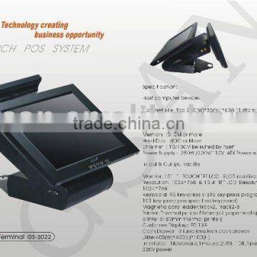 Double screen touch pos termian ( most suitable for resturant)