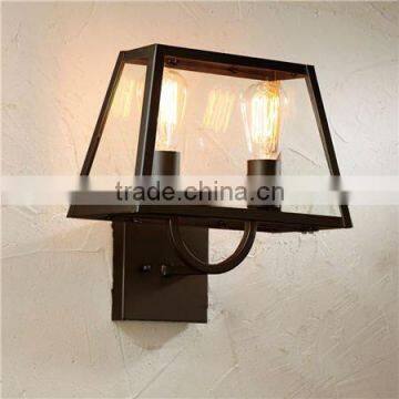 UL & CUL Listed Outdoor Glass Wall Light in Bronze