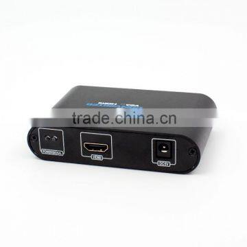 Factory Price Mini VGA to HDMI Converter VGA to HDMI Adapter Mini Box Video Audio Covertor YJS-6500HD photo-2