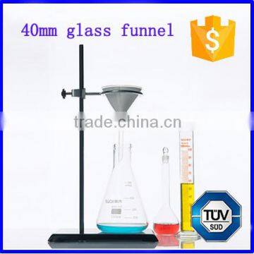 Lab large 40mm glass filter funnel