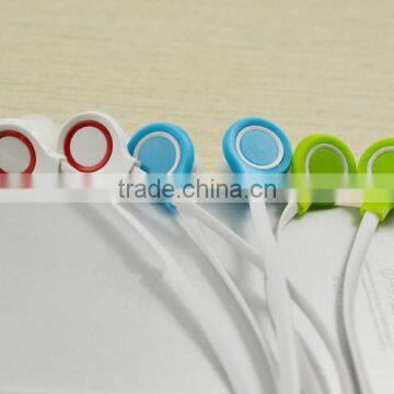 3.5mm Promotion Candy Stud MP3/Phone Media Noodle Inear Earphone Headphone