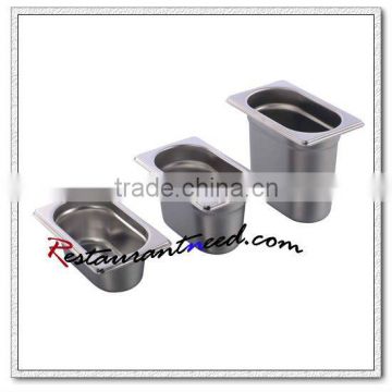 S513 1/9 Stainless Steel Gastronorm Container