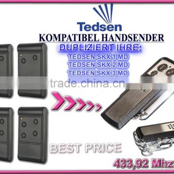 Tedsen SKX1MD,Tedsen SKX2MD,Tedsen SKX3MD,Tedsen SKX4MD compatible remote