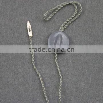 Round Garment String Lock ,Metal Seal Tag for Garment ,Aluminium Seal Tag