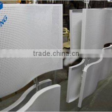 Aluminum ARC Perforated plate panel for decoration