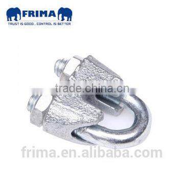 Electric Galvanized DIN741 Malleable Wire rope clips,