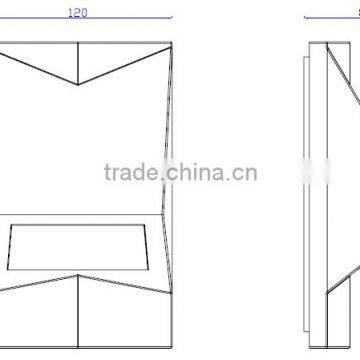 Aluminum Housing UL Outdoor LED Wall Pack Light