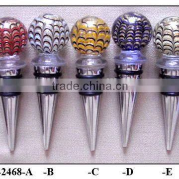 Hand Decorative bottle stoppers