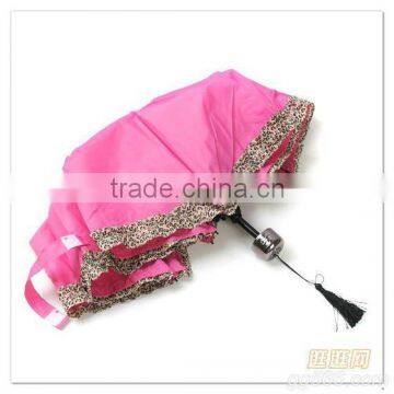 parasol beautiful girl umbrella camouflage cloth umbrella