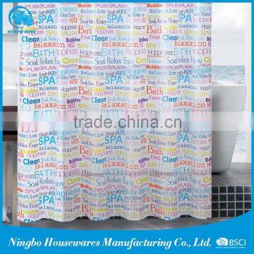 Popular customized Bathroom Curtain