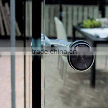 Tempered glass door handles