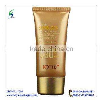 super oval flat cosmetic tube