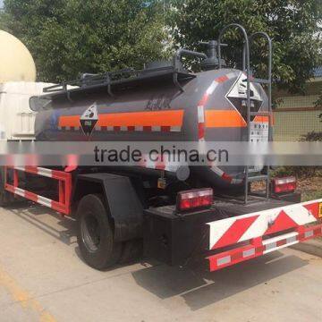4x2 Dongfeng 9000L Chemical Liquid Tank Truck Dimensions photo-4